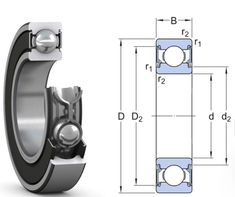 62207-2RS1 SKF